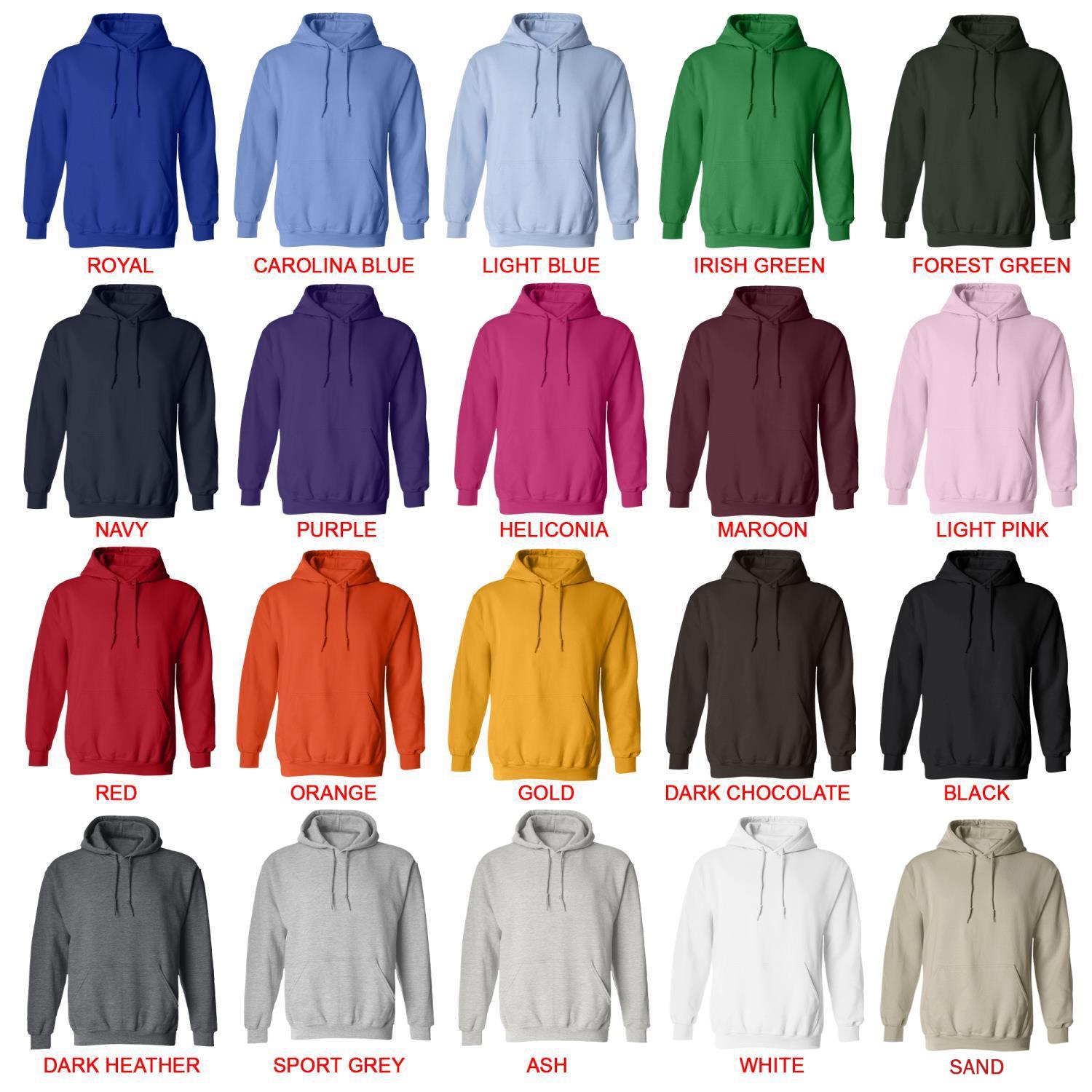 hoodie color chart - Evangelion AU Store
