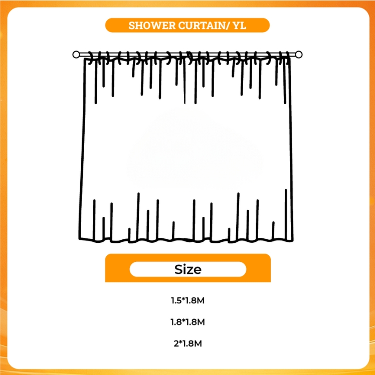 3D shower curtain - Evangelion AU Store