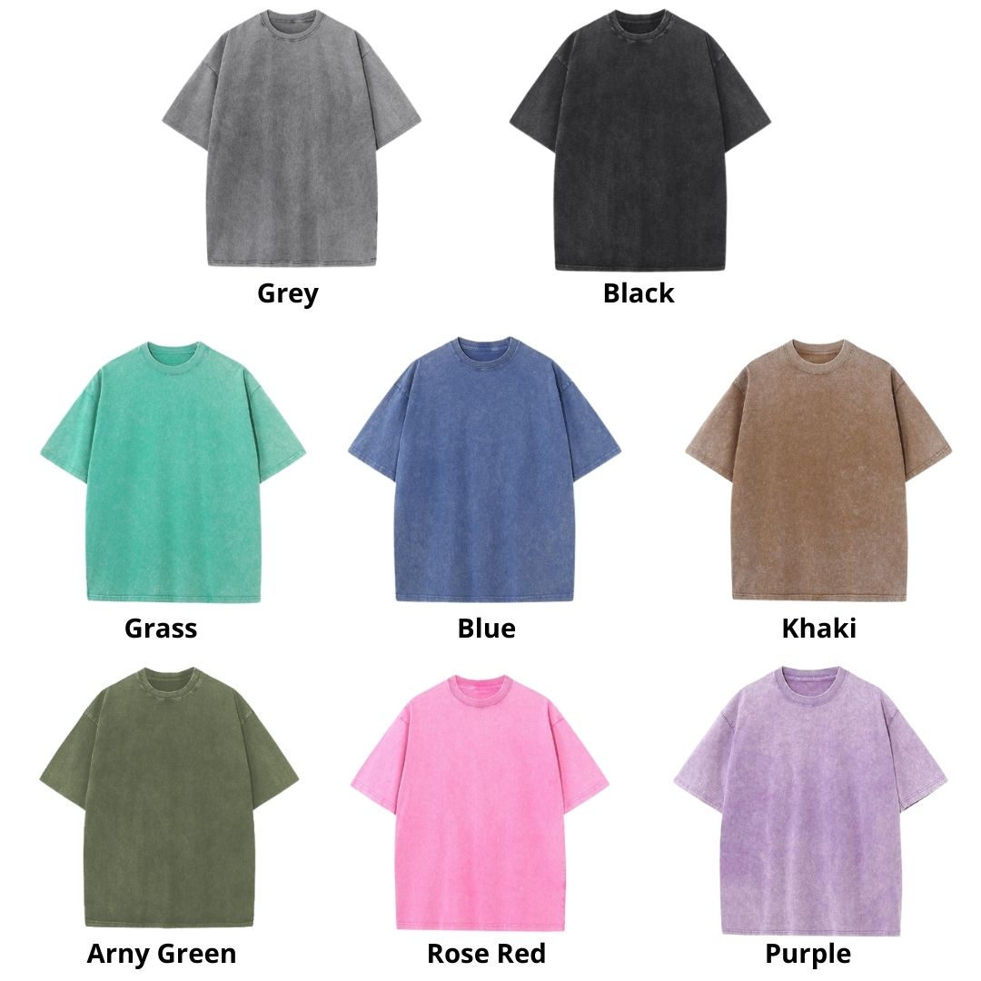 Mineral Wash T Shirt Color - Evangelion AU Store
