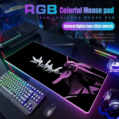 Evangelion Anime Premium RBG Mouse Pad