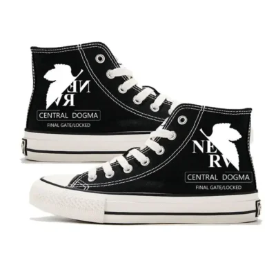 Modern Anime High Top Canvas