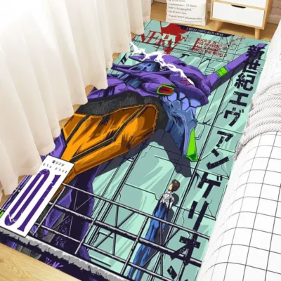 Neon Genesis Evangelion Simple Design Rugs