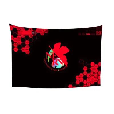 Evangelion Anime High Quality Print Tapestry