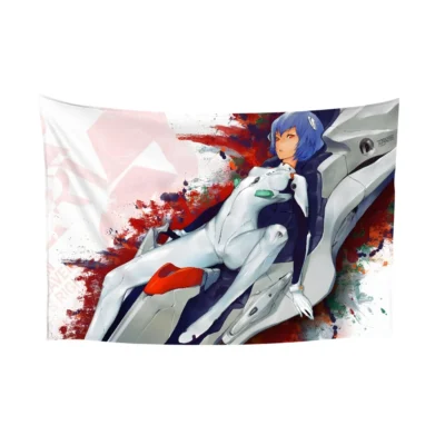 Evangelion Anime Aesthetic Tapestry