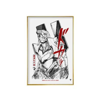 Evangelion Soft Tone Wall Art