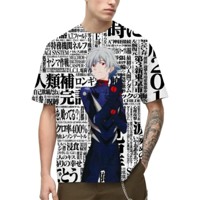 Evangelion Cool Graphic T-shirt
