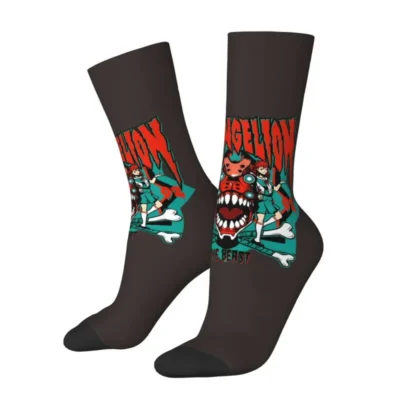 Evangelion Custom Novelty Manga Sock