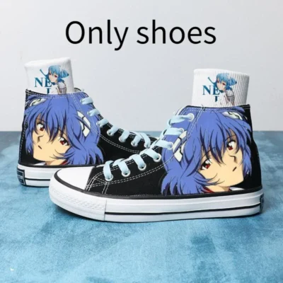 Eva Durable Anime High Top Canvas