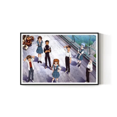 Evangelion Classic Anime Wall Art