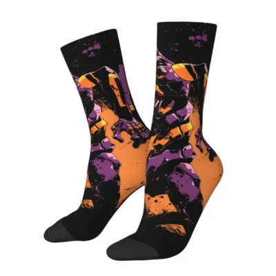 Evangelion Warm 3D Print Sock