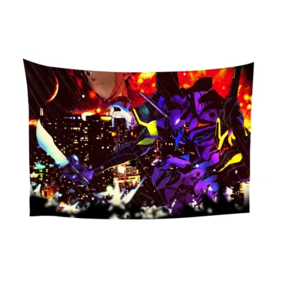 Evangelion Anime Modern Tapestry