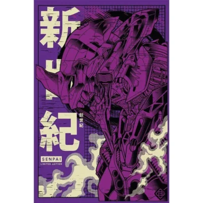 Evangelion Artistic Canvas Poster