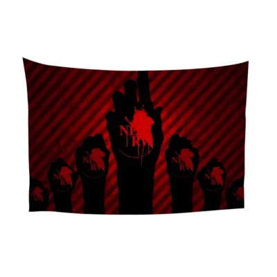 Evangelion Anime Cute Tapestry