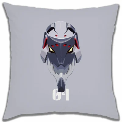 Evangelion Modern Anime Throw Pillow