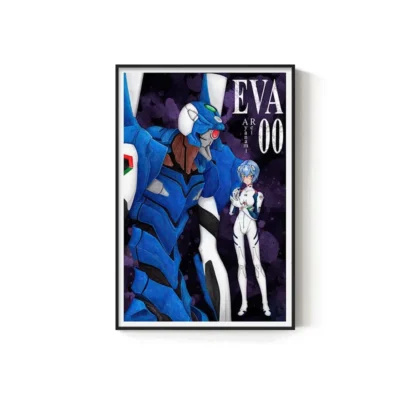 Evangelion Vintage Style Wall Art