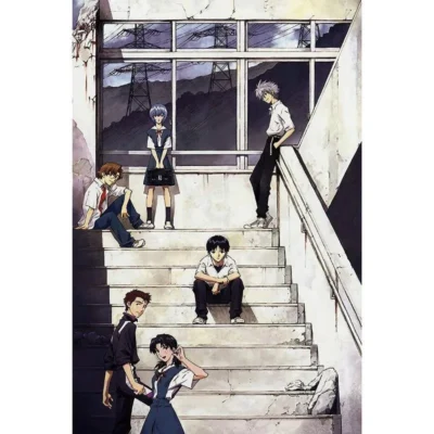 Evangelion Anime Art Poster