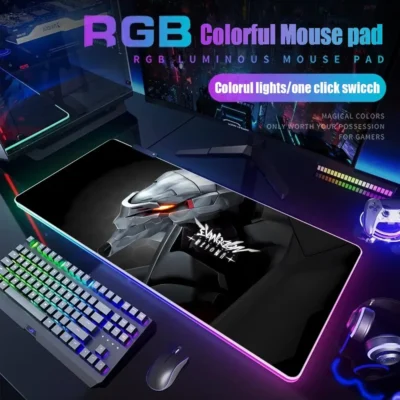 Evangelion Anime High Quality RBG Mouse Pad