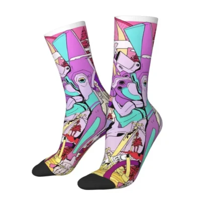 Evangelion Cool 3D Print Sock