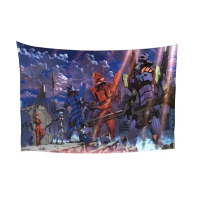 Evangelion Anime Fan Favorite Design Tapestry