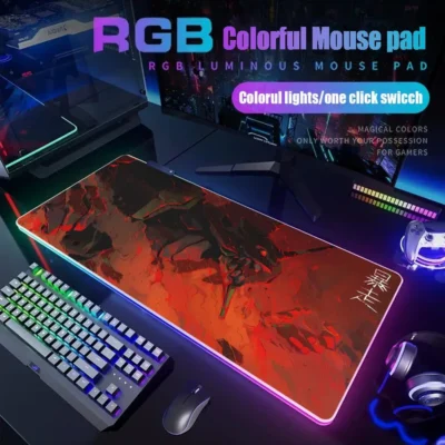 Evangelion EVA Modern Style RBG Mouse Pad