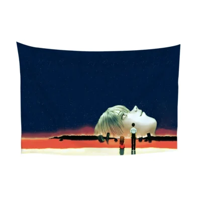 Evangelion Anime Unique Anime Art Tapestry