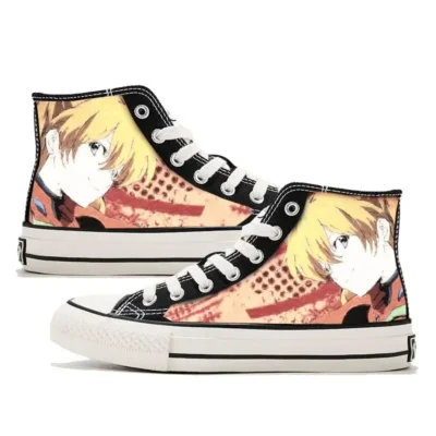Eva Trendy Anime High Top Canvas