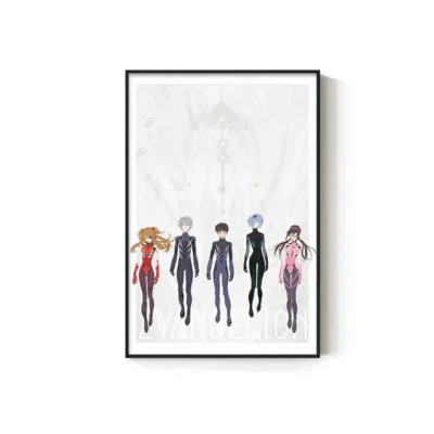 Evangelion Iconic Character Wall Art