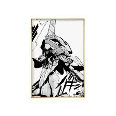 Evangelion Minimal Decor Wall Art