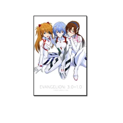 Evangelion Modern Anime Wall Art