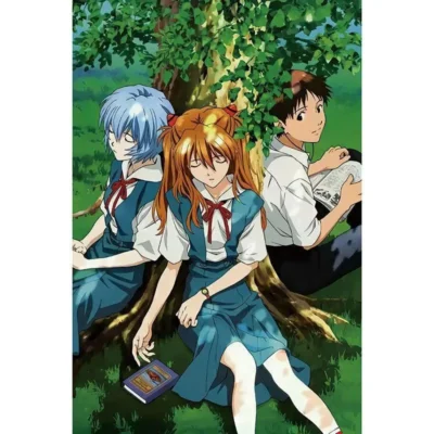 Evangelion Famous Anime Poster