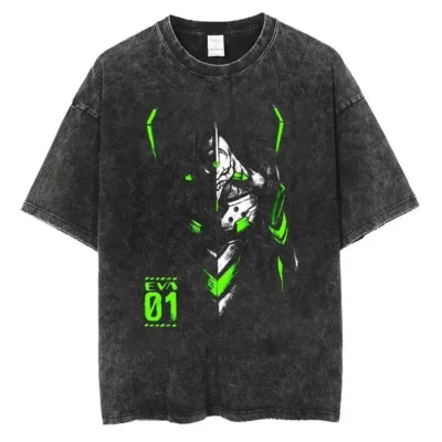 Evangelion Basic Anime Mineral T-shirt