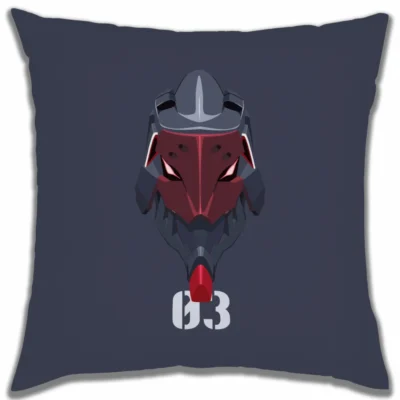 Evangelion Stylish Cartoon Throw Pillow
