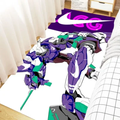 Neon Genesis Evangelion Art Rugs