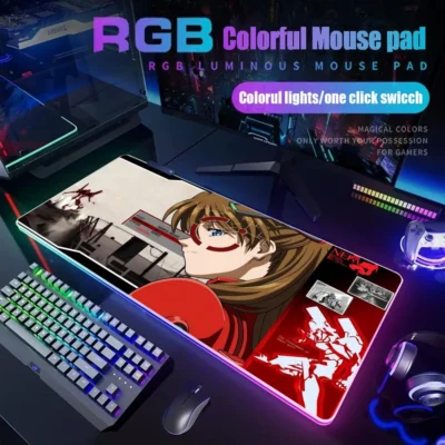 Evangelion EVA Gaming RBG Mouse Pad