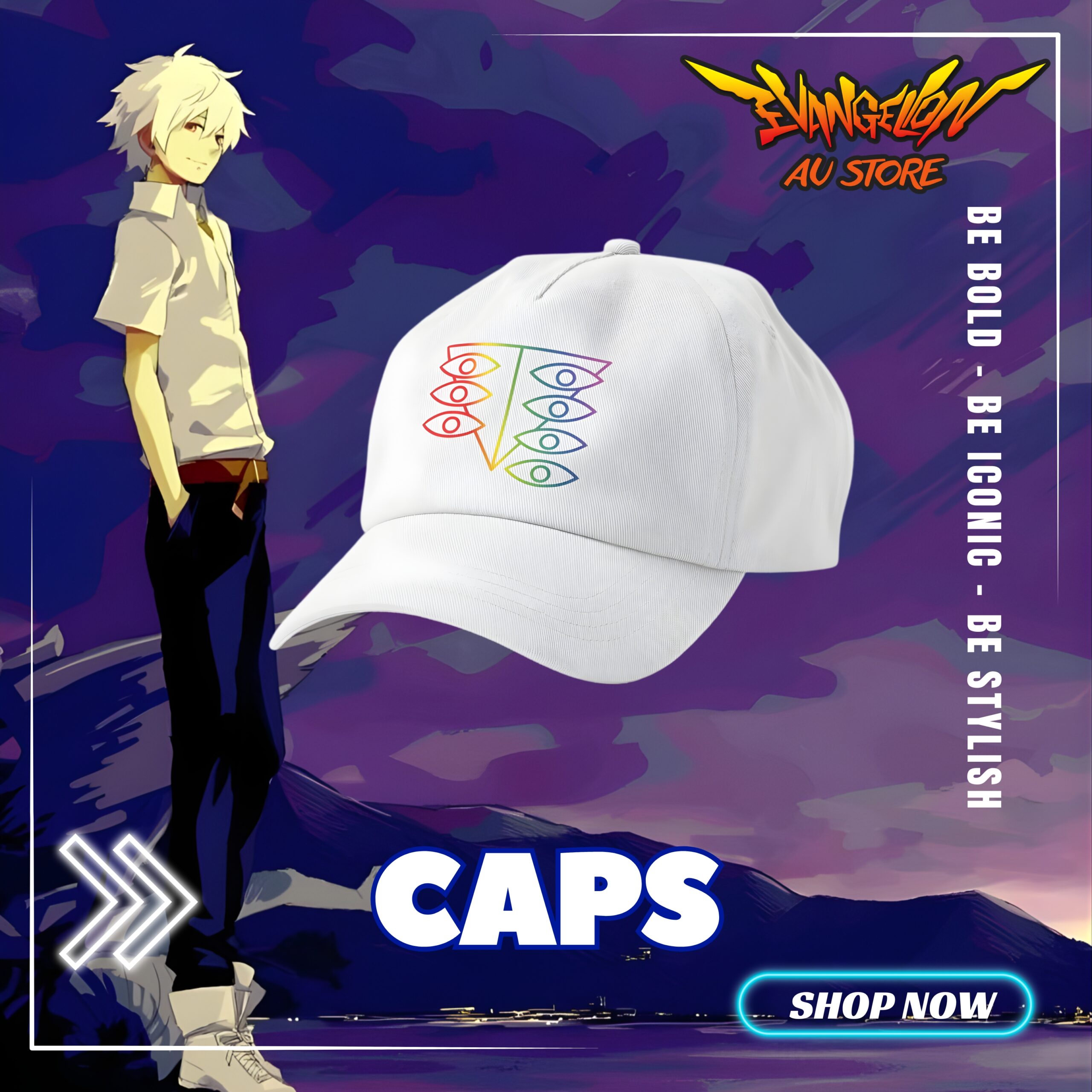 cap scaled - Evangelion AU Store