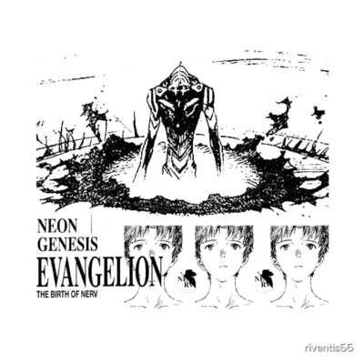 Alternative view of Neon Genesis Evangelion Birth Of Nerv V2 Tote Bag