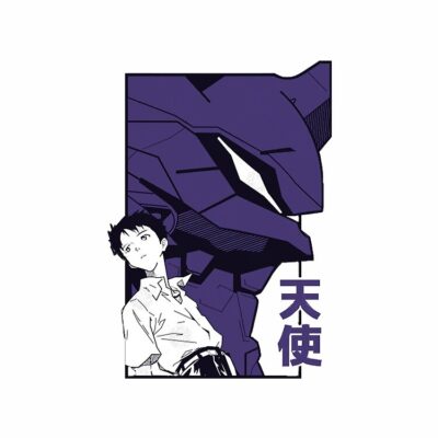 Alternative view of Eva 01 Shinji Tote Bag