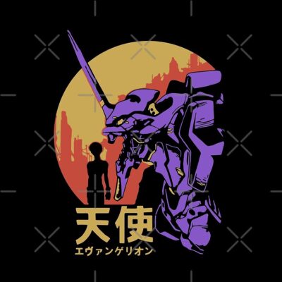 Alternative view of Evangelion Vintage Tote Bag