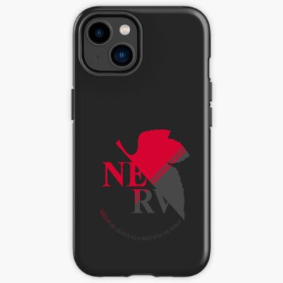 Nerv Red And Grey Logo Iphone Case
