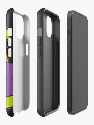 Alternative view of Neon Genesis Evangelion Eva 01 Iphone Case