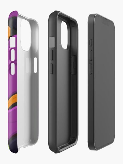Alternative view of Evangelion Eva Unit 01 Panel Iphone Case