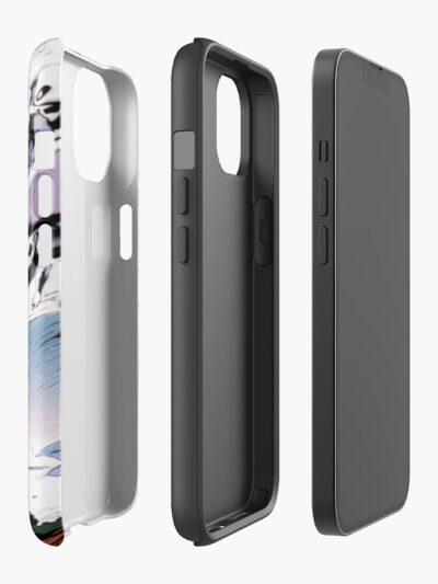Alternative view of Evangelion Attacks Iphone Case