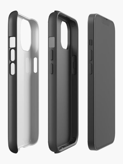 Alternative view of Nerv Red And Grey Logo Iphone Case