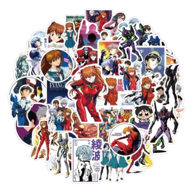 50pcs Animation Neon Genesis Evangelion Graffiti Sticker