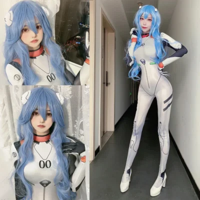 Anime Ayanami Rei Asuka Cosplay