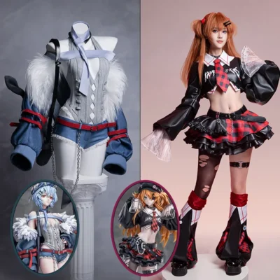 Asuka Langley Soryu Ayanami Rei Cosplay