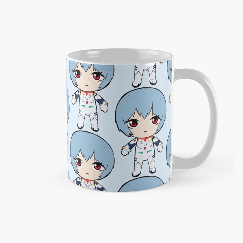 Rei Ayanami Plushie Mug