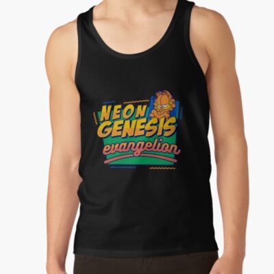Evangelion Garfield Tank Top