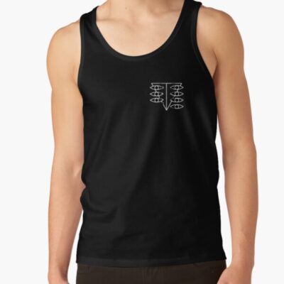 Neon Genesis Evangelion Seele Glitch Tank Top