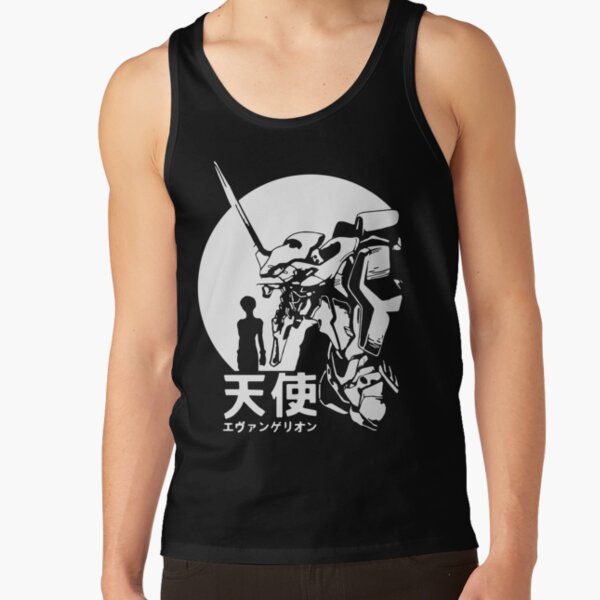 Neon Genesis Evangelion Retro Vintage Tank Top